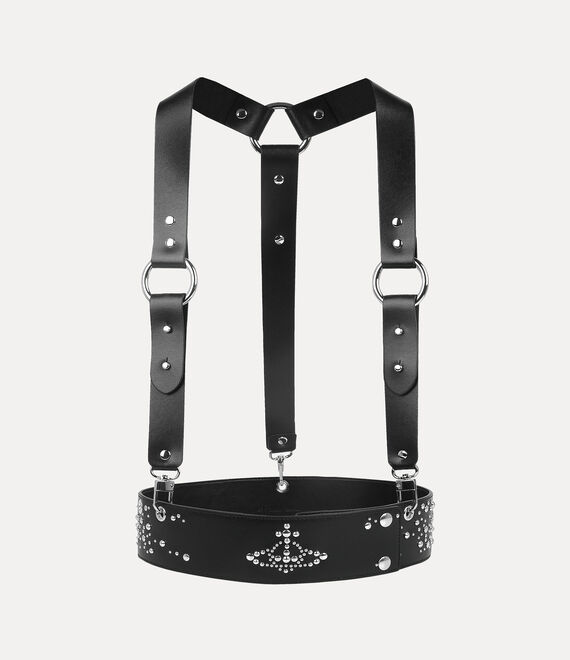 Vivienne Westwood Studs Harness in BLACK